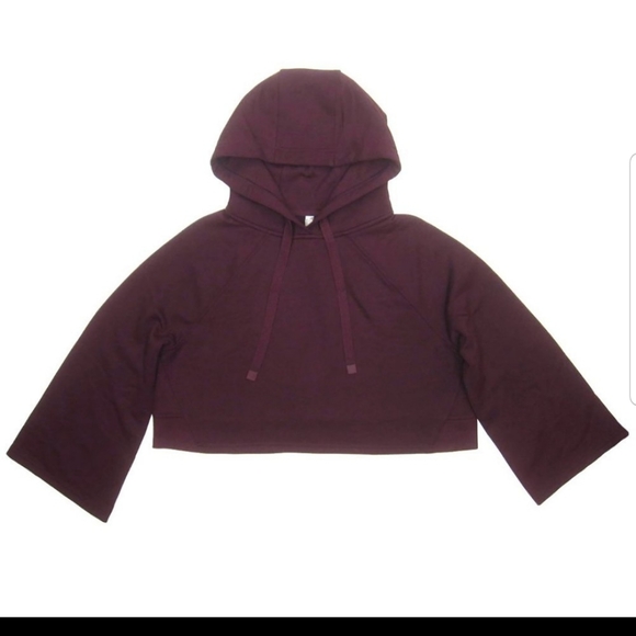 Athleta Steady State Crop Sweatshirt Hoodie New - Picture 6 of 8